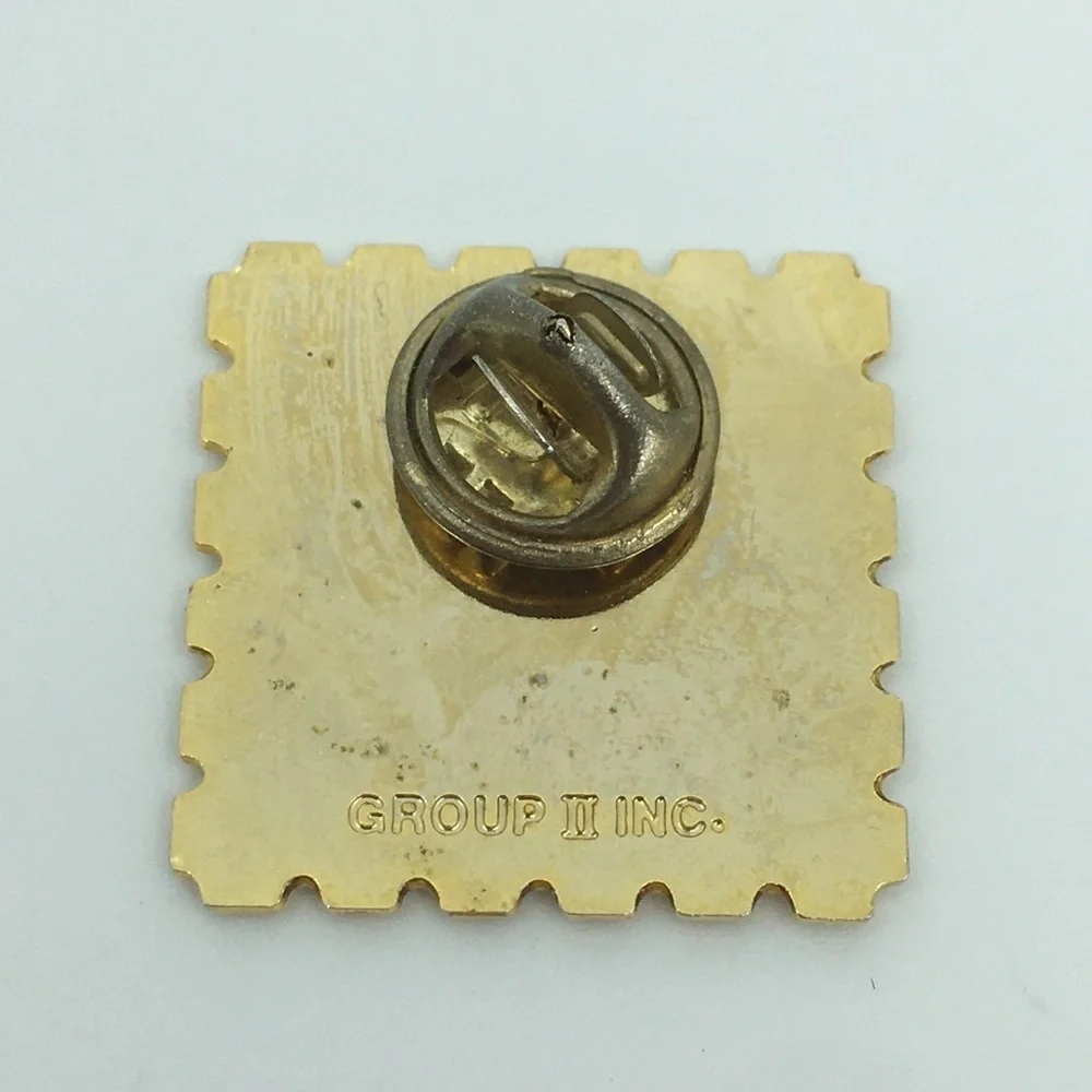 Vintage McDonald’s Crew Pin Birdie Enamel Stamp Hat Pin